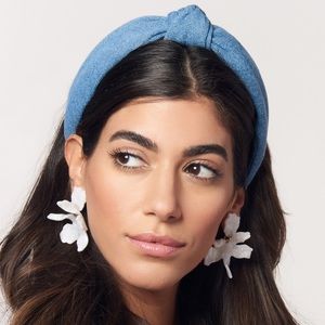 Lele Sadoughi Small Paper Lily Earrings